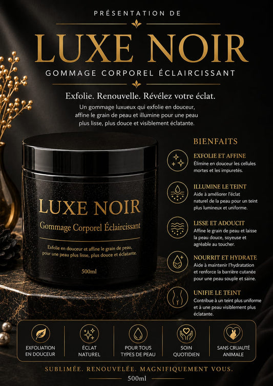 Luxe Noir Body Scrub