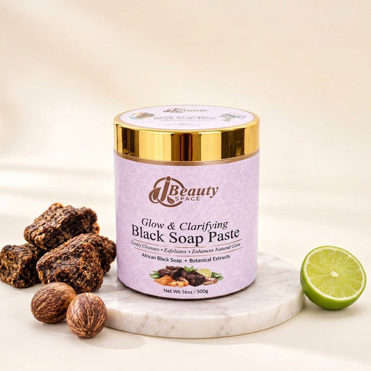 Glow and Clarifying and 100% treatment Black Soap
