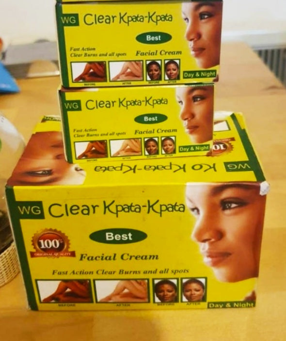 Clear Kpata Kpata Facial Whitening Day And Night Cream.