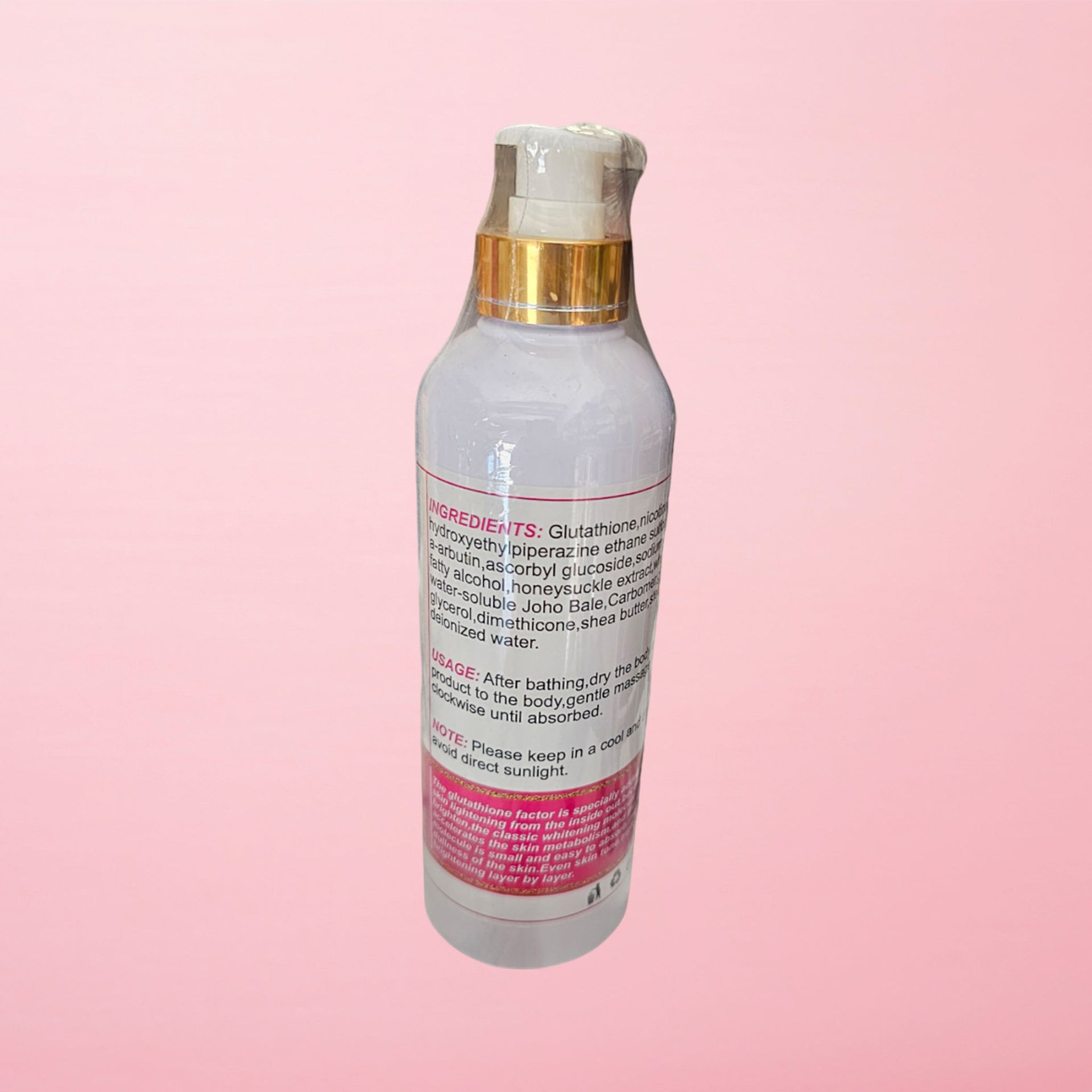 l glutathione lotion original APLB Niacinamide Body L'Amricaine Double Glutathione Lotion