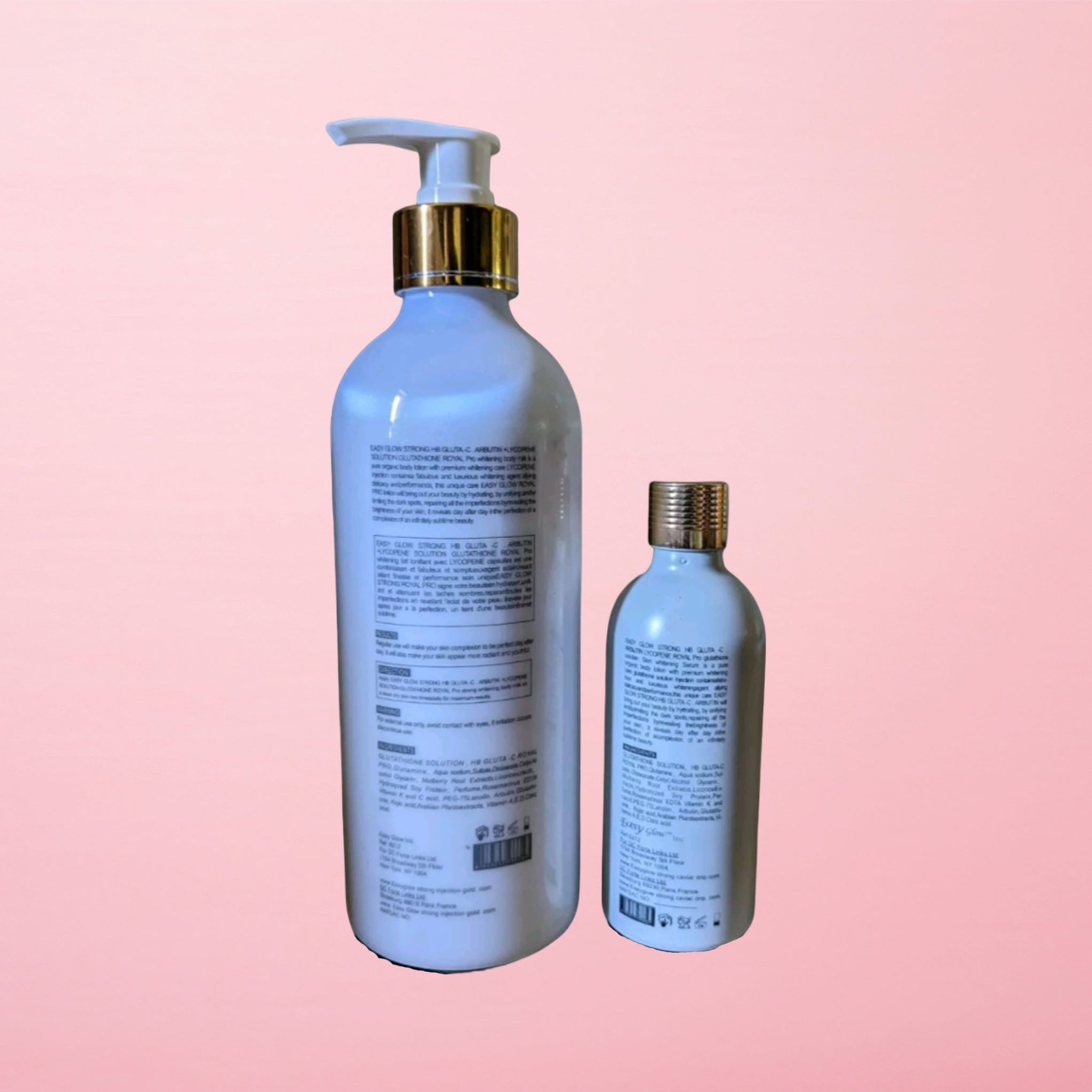 Radiance Trio: Easy Glow Royal Pro Whitening Body Care Set