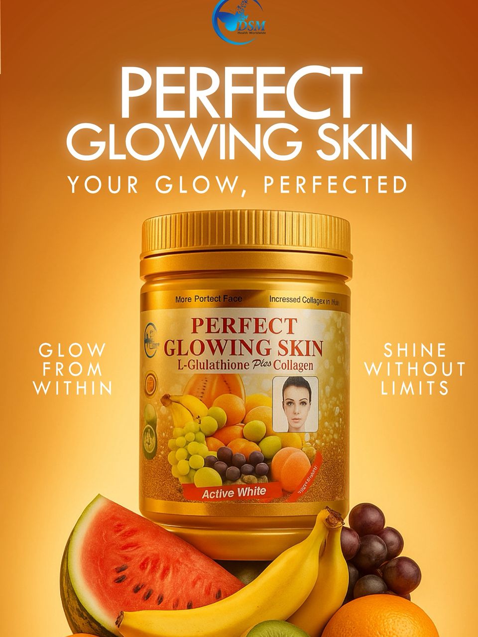 Perfect Glowing skin supplements