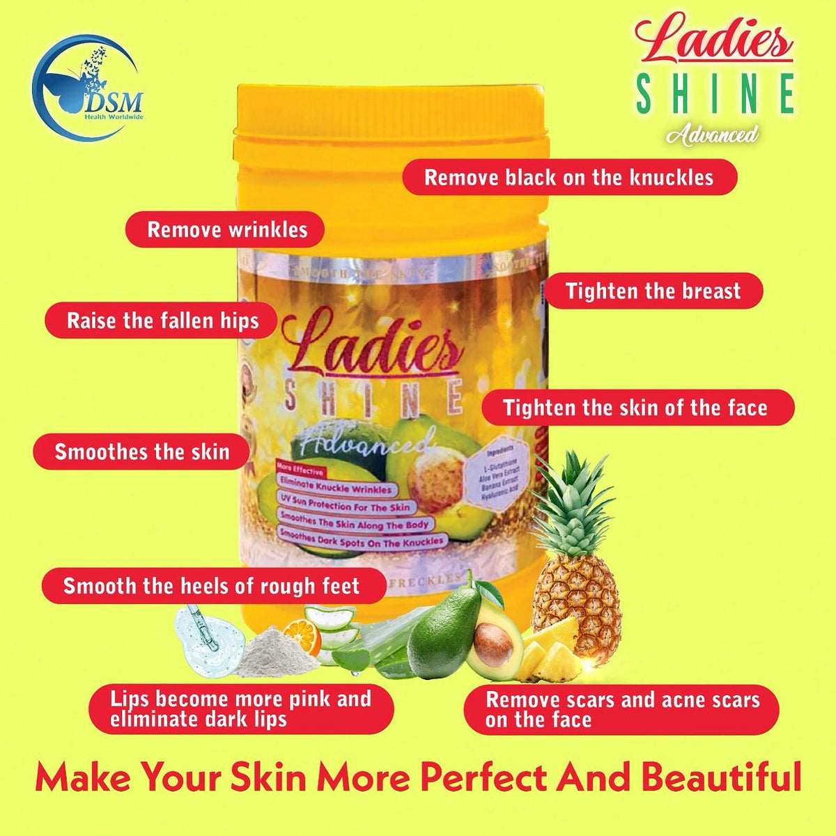 Tilte: Ladies Shine Advanced Glutathione Supplement (Phyto DSM)