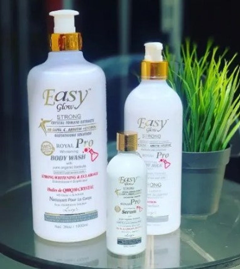 Easy glow Royal intense whitening body lotion set