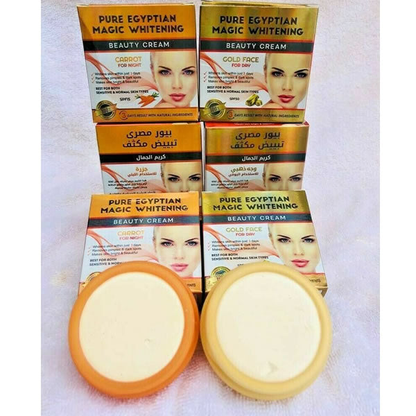 1pc Pure egyptian gold beauty Gold face cream. For sensitive or normal skin x 1
